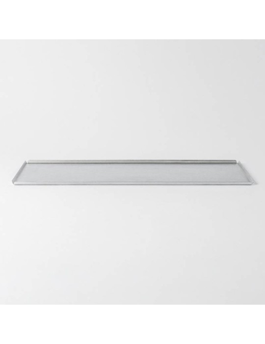 Storm Vassoio Rettangolare 50×20 cm in Alluminio Stone Washed – Design Knindustrie
