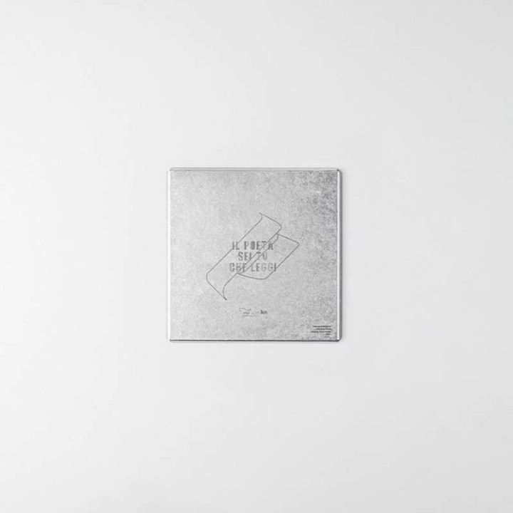 KnIndustrie Vassoio Storm stone washed 20 × 20 cm