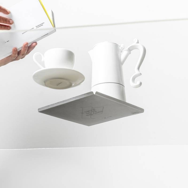 Storm Vassoio Quadrato 20×20 cm in Alluminio...