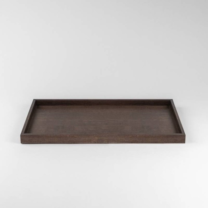 KnIndustrie Vassoio Kn Tile in legno di frassino 40 × 22 cm