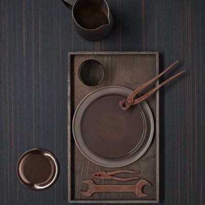 Kn Tile | Vassoio in Legno e Grès 50x30 cm – knIndustrie 2