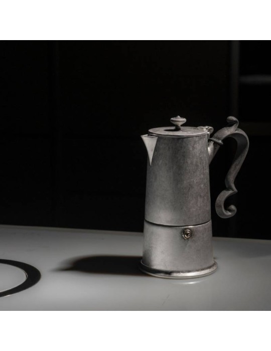 Lady Anne SW | Caffettiera 4 Tazze in Alluminio...