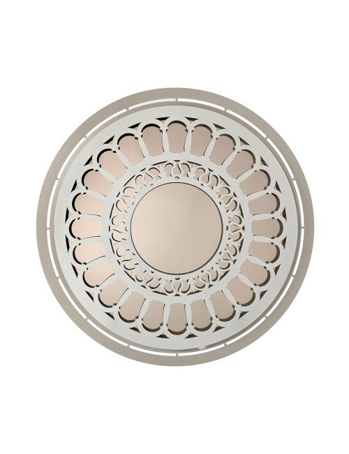 Arti e Mestieri - Specchio Rosone sabbia avorio Arti e Mestieri - Specchio Rosone sabbia avorio