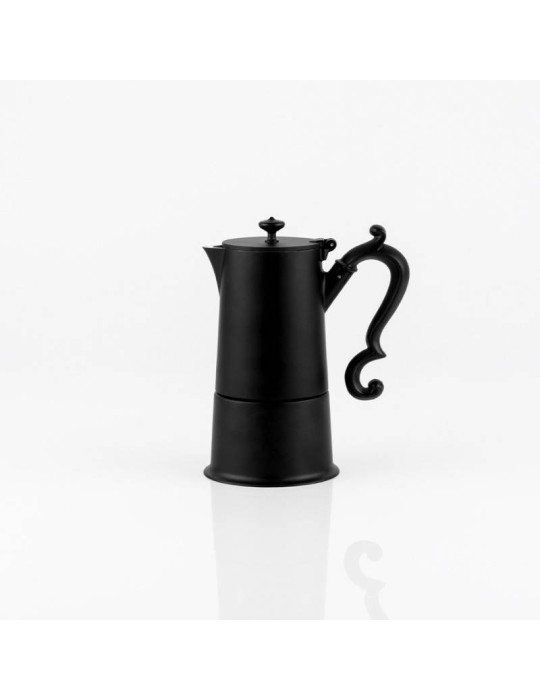 Lady Anne Black | Caffettiera 4 Tazze Nero Opaco – knIndustrie