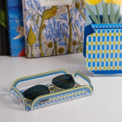 Happy Tray Vassoietto Decorativo in Cristallo Acrilico... 2