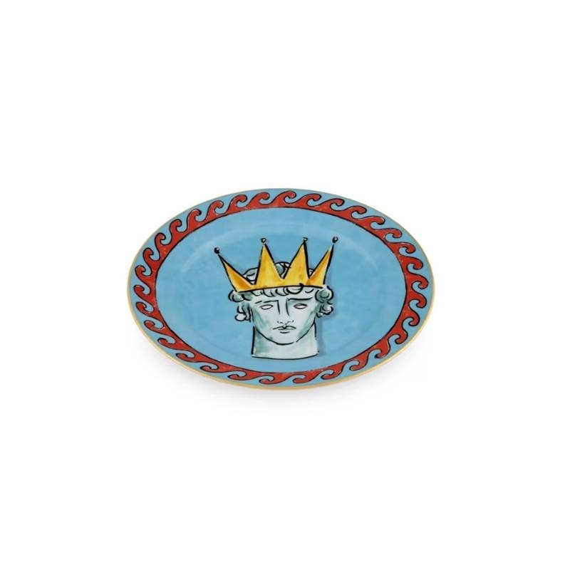 Piatto Piano 28 cm Sea Blue Il Viaggio di...