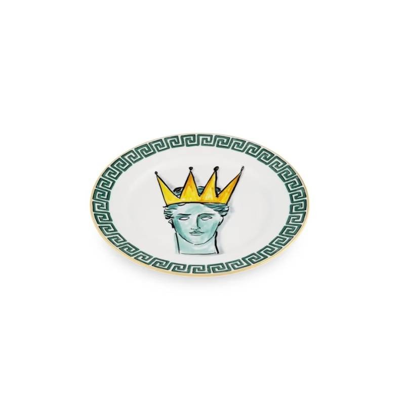 Piatto Piano 28 cm White Il Viaggio di Nettuno...