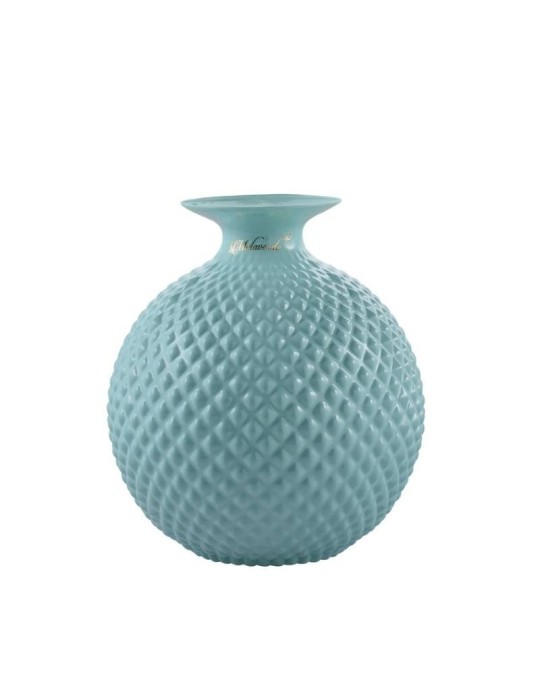 Vaso Javier Azzurro Lucido 22 cm – Melaverde
