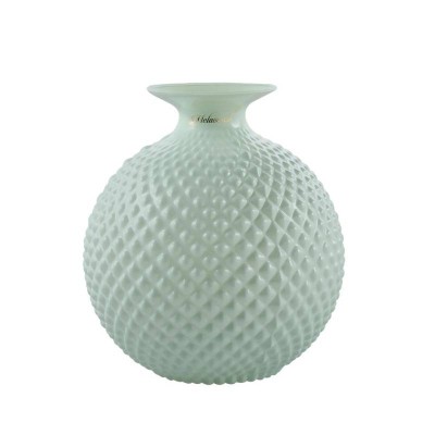 Vaso Javier Salvia Lucido in Vetro 22 cm – Melaverde