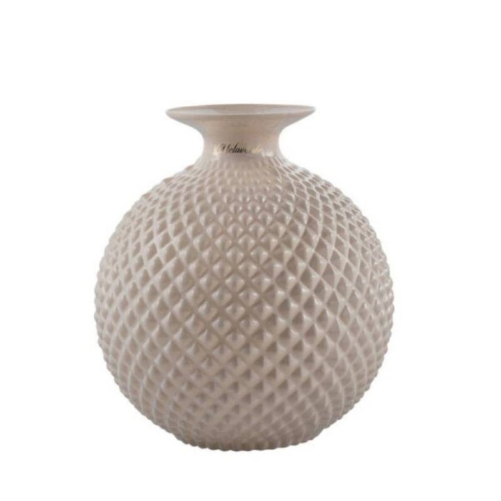 Melaverde Vaso Javier vetro tortora 17 cm