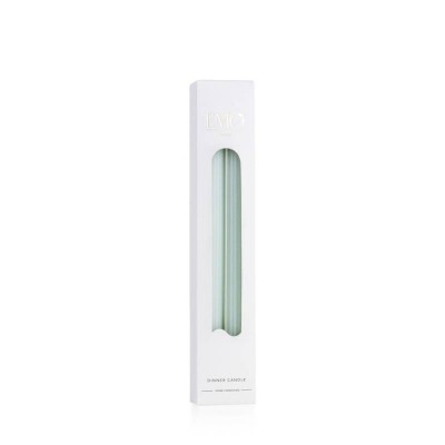 Set Due Candele a Strisce Dritte Verde – Collezione...