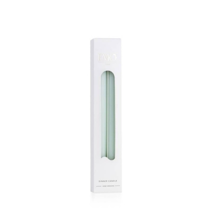 Emò Italia Set 2 candele Essence a righe verdi