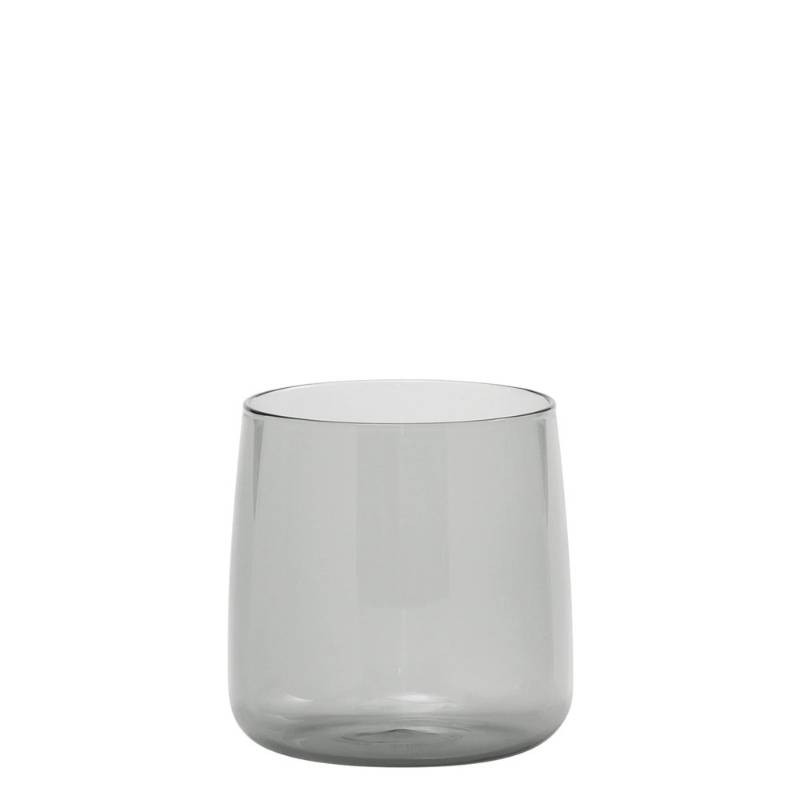 Set 6 Tumbler No Bilia Grigio – Bicchieri in Vetro Borosilicato Zafferano