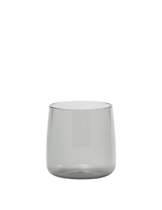 Set 6 Tumbler No Bilia Grigio – Bicchieri in Vetro Borosilicato Zafferano