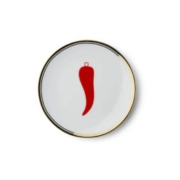 Bitossi Home Piatto decorativo Cornetto portafortuna Ø 17 cm