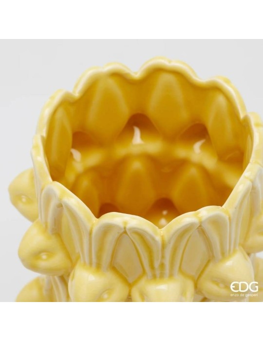 Vaso Conigli Easter Giallo H32 EDG – Vaso...