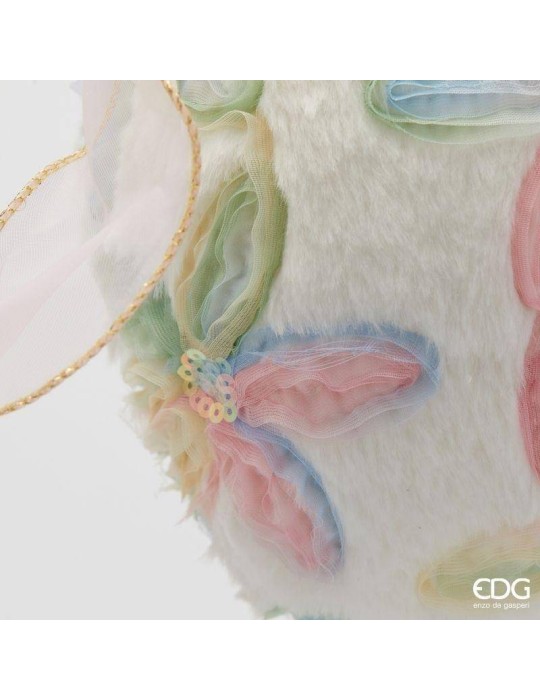 Uovo Decorativo di Pasqua con Fiocco da...