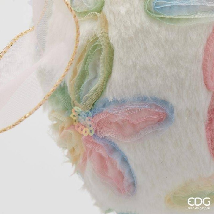 EDG Enzo De Gasperi Uovo di Pasqua da appendere alto 20 cm