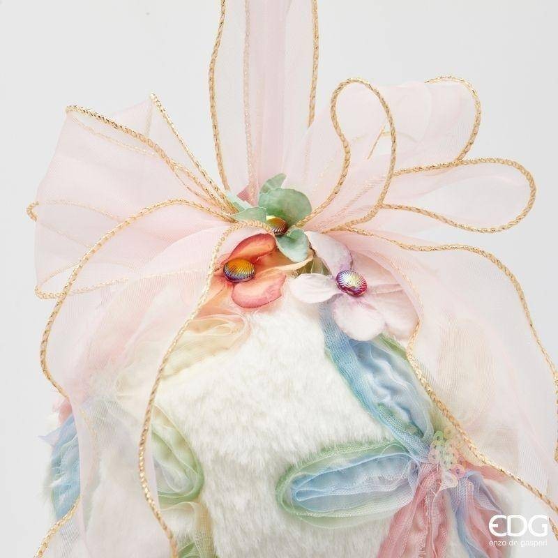 Uovo Decorativo di Pasqua con Fiocco da...