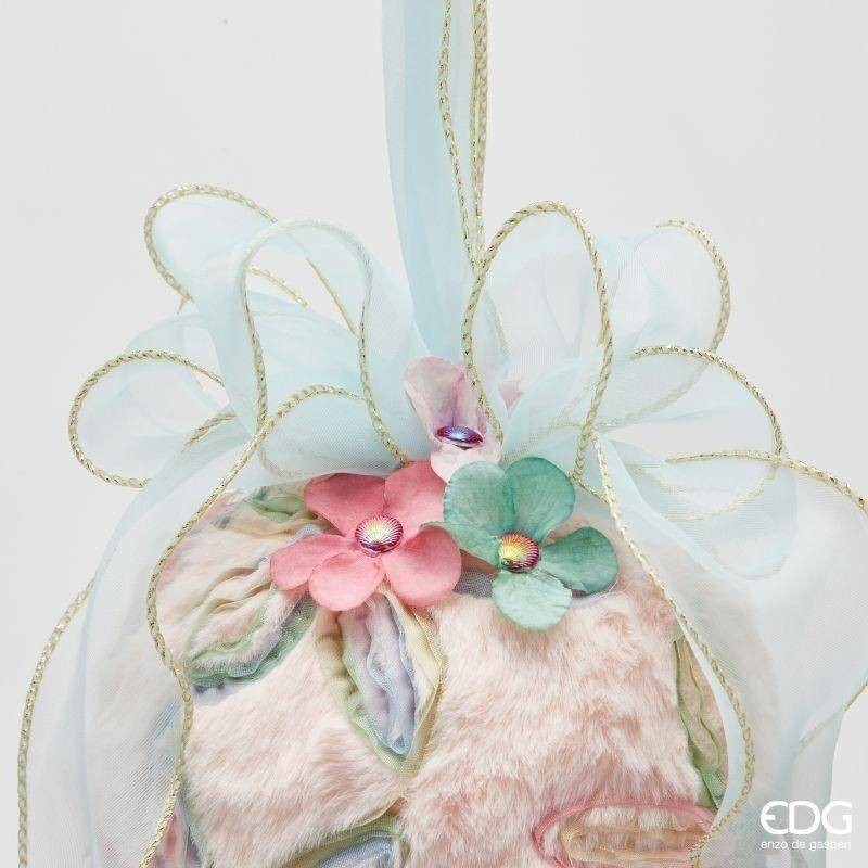 Uovo Decorativo di Pasqua con Fiocco da...