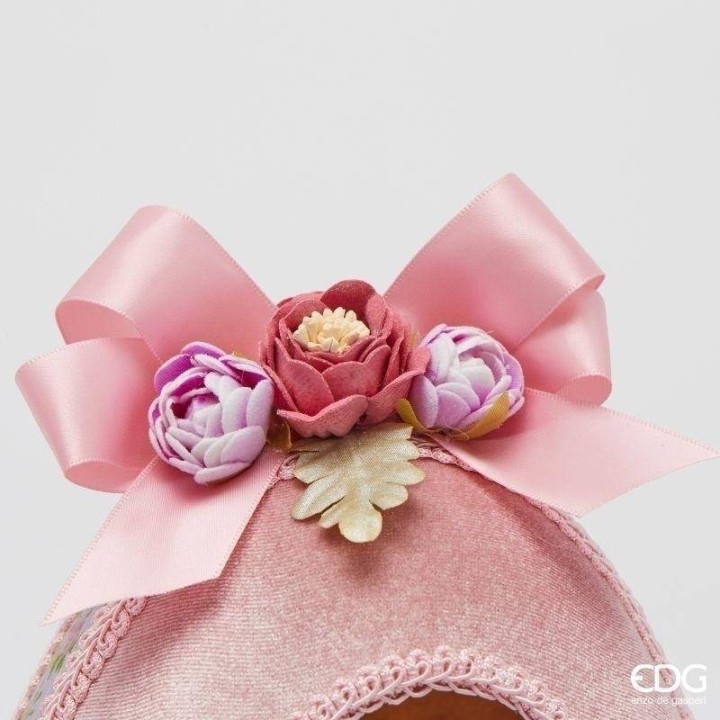 EDG Enzo De Gasperi Uovo di Pasqua con pulcino alto 26 cm
