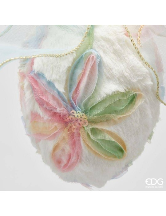 Uovo Decorativo di Pasqua con Fiocco da...