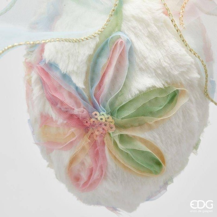 EDG Enzo De Gasperi Uovo di Pasqua da appendere alto 16 cm