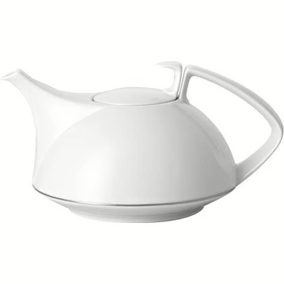 Teiera TAC Gropius Platin Rosenthal in Porcellana – 1,35 L