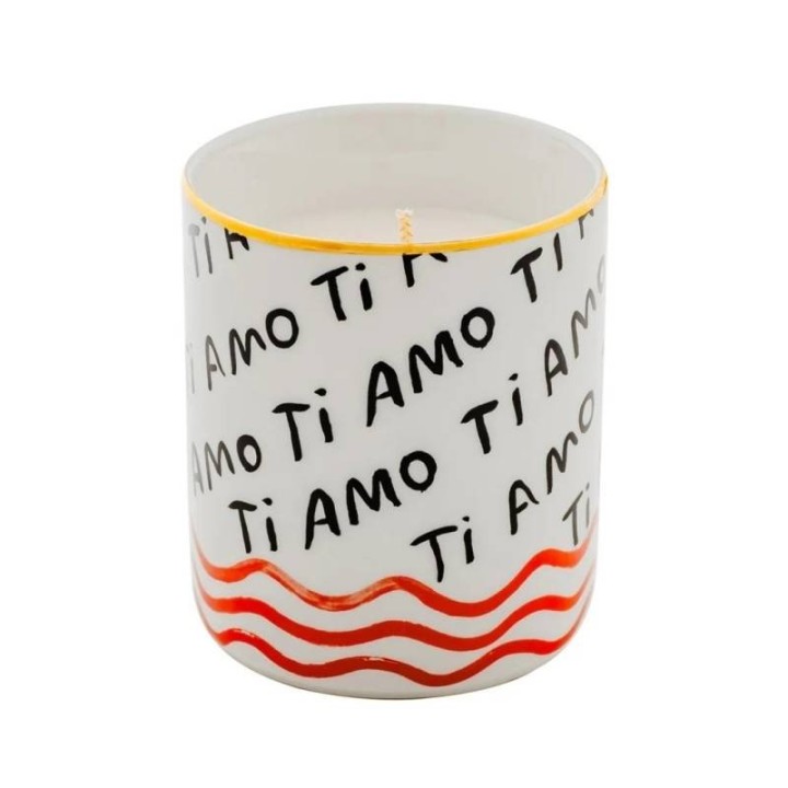 Bitossi Candela Ti Amo in mug di porcellana