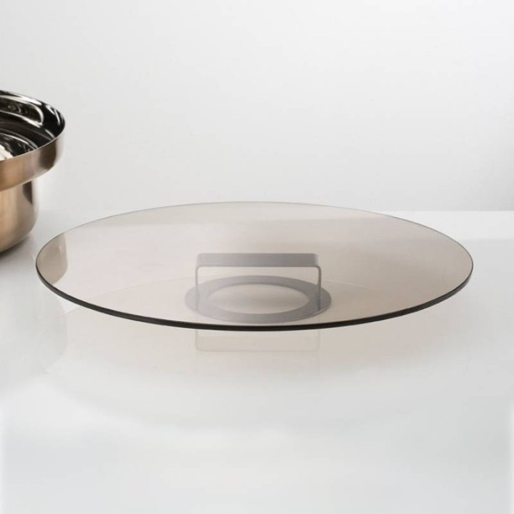 KnIndustrie Coperchio Foodwear in vetro bronzo Ø 26 cm