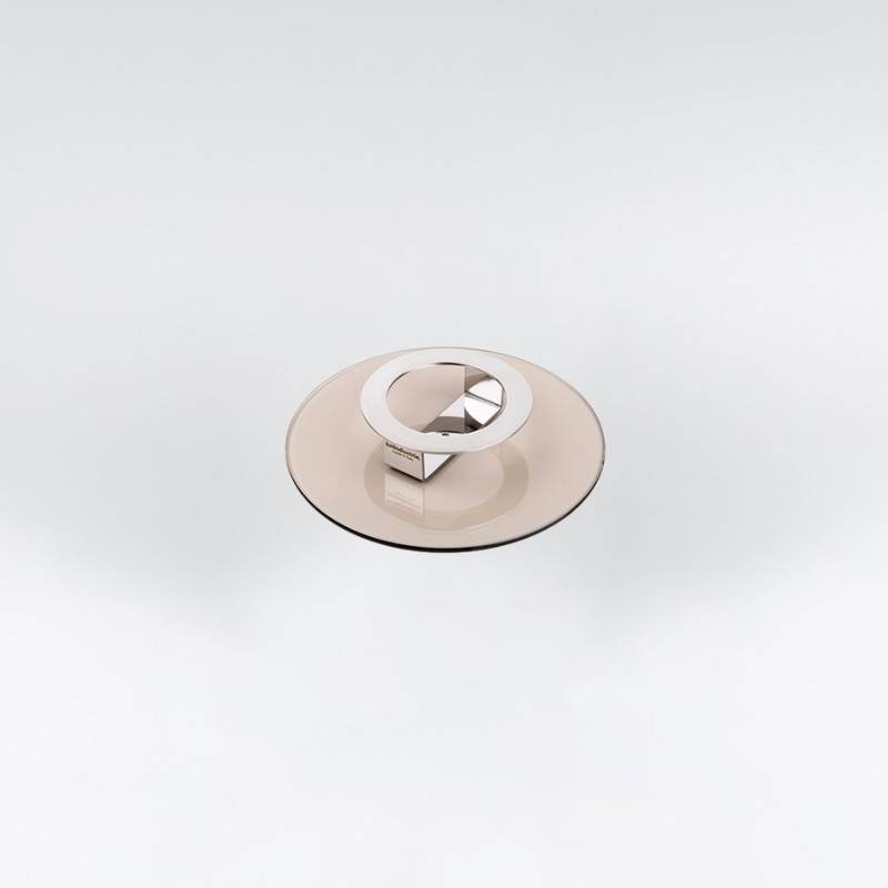 Coperchio in Vetro Bronzo KnIndustrie – Design Versatile by Rodolfo Dordoni Ø26 cm