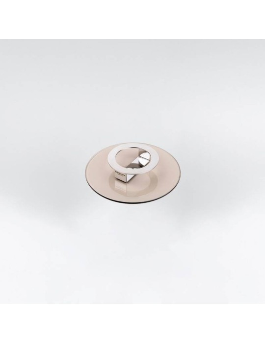 Coperchio in Vetro Bronzo KnIndustrie – Design Versatile by Rodolfo Dordoni Ø26 cm