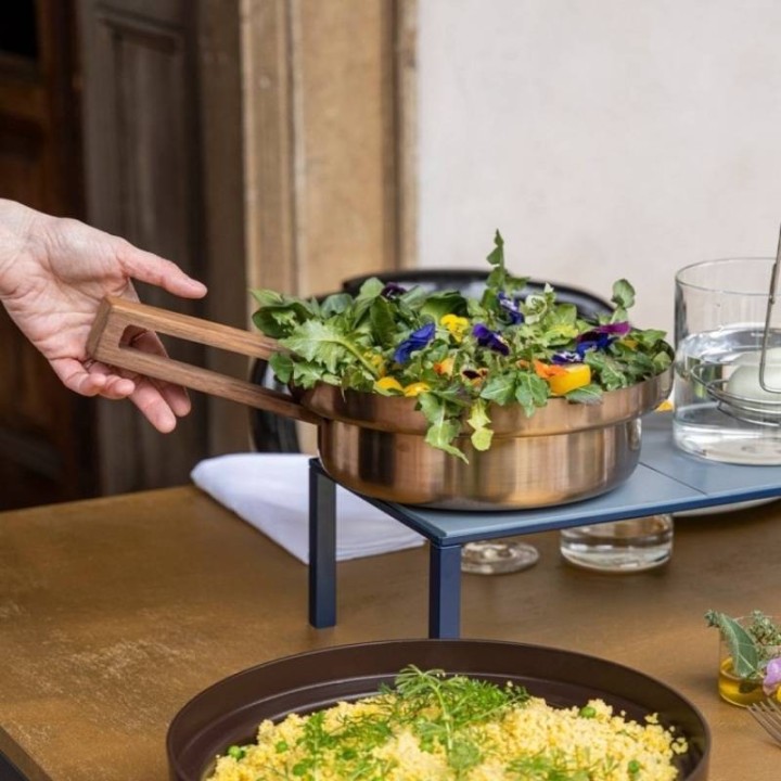 KnIndustrie Tegame Foodwear in acciaio bronzo Ø 26 cm