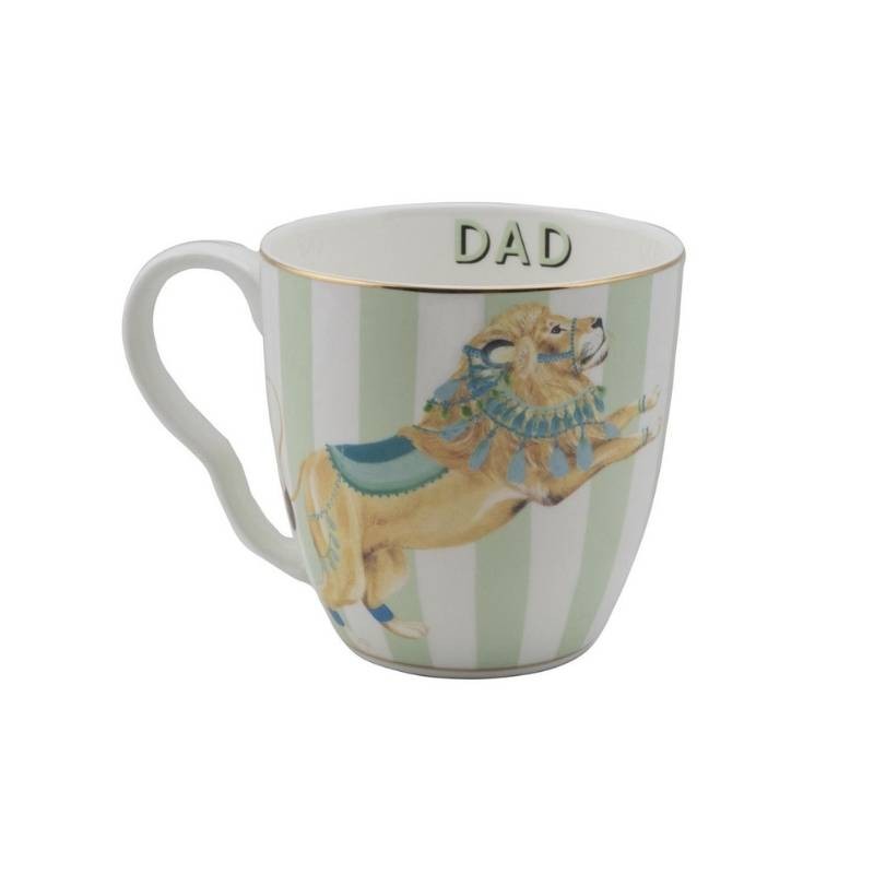 Large Mug Dad in Bone China con Dettagli Oro – Yvonne Ellen London
