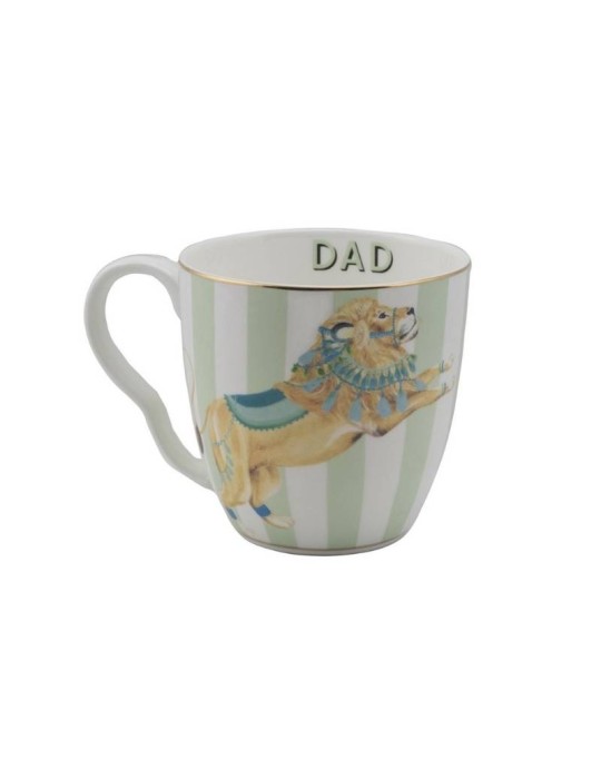 Large Mug Dad in Bone China con Dettagli Oro – Yvonne Ellen London
