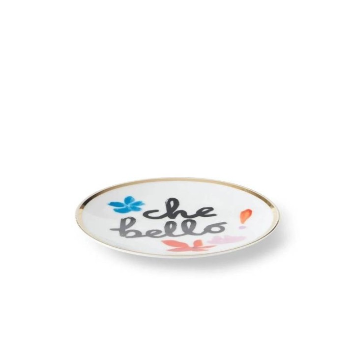 Bitossi Home Piatto Che Bello in porcellana Ø 17 cm