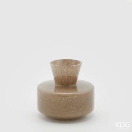 EDG Vaso con collo Midnight Garden nocciola 15 cm