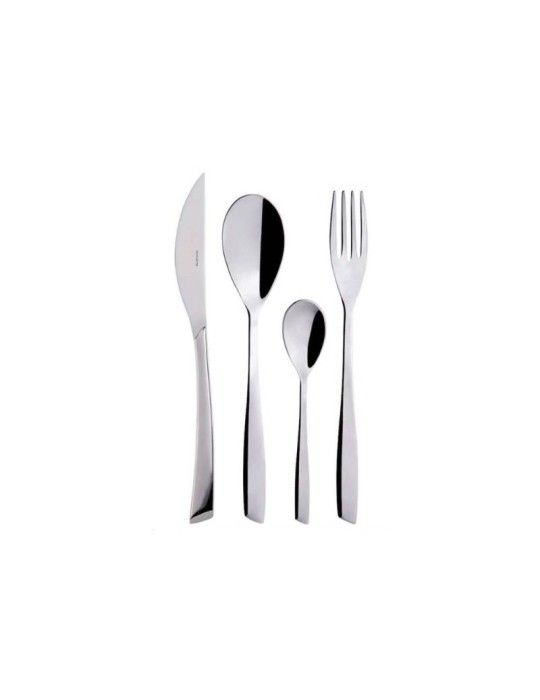 Set Posate Gaia Bugatti 24 Pezzi in Acciaio Inox 18/10