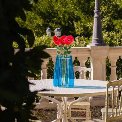 Vaso Grande Iride Blu Vesta Home – Vaso Decorativo... 2