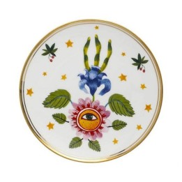 Bitossi Home Piatto decorativo Fiore occhio Ø 17 cm