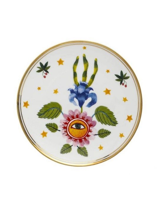 PIATTO CM.17 FIORE OCCHIO