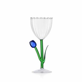 Ichendorf Milano Calice ottico Botanica con tulipano blu