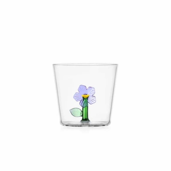 Ichendorf Milano Tumbler Botanica con fiore lilla da 30 cl