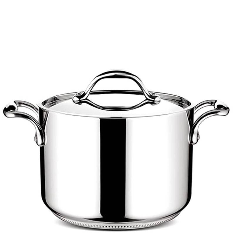 Pentola 2 Maniglie con Coperchio Accademia 20 cm – Lagostina