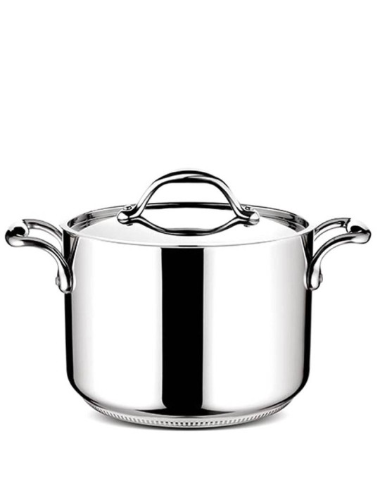 Pentola 2 Maniglie con Coperchio Accademia 20 cm – Lagostina