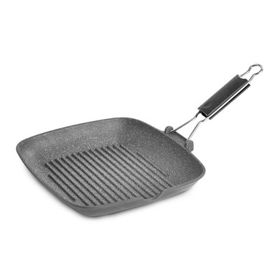 Bistecchiera Antiaderente Lagostina 28x28 cm con Piastra...