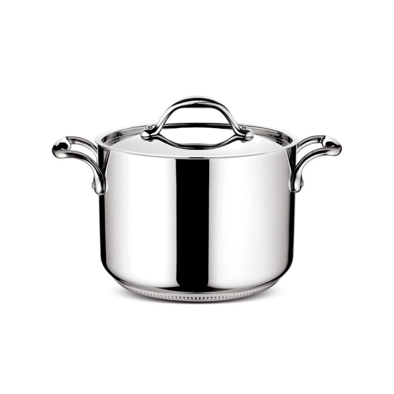 Pentola 2 Maniglie con Coperchio Ø24 cm – Lagostina Accademia Lagofusion