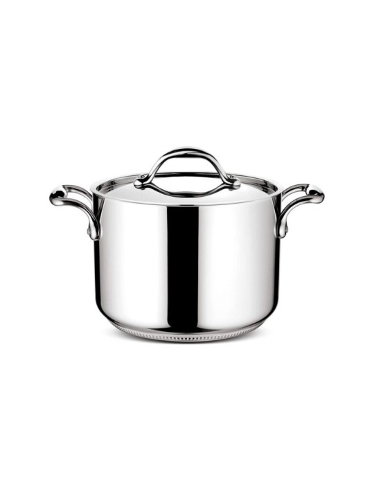 Pentola 2 Maniglie con Coperchio Ø24 cm – Lagostina Accademia Lagofusion