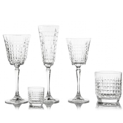 Servizio Bicchieri 38 Pezzi Rigoletto Jasmine VE.MA. in...