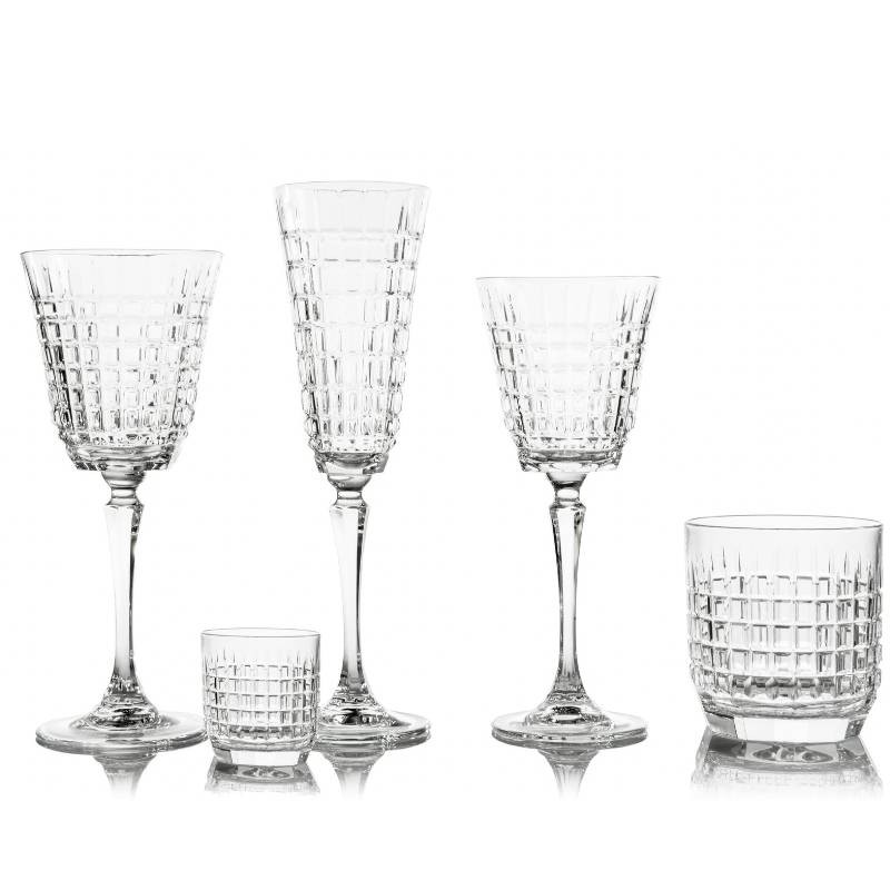 Servizio Bicchieri 38 Pezzi Rigoletto Jasmine VE.MA. in Cristallo – Stile Raffinato per la Tavola